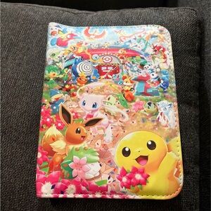 Colorful Pokémon Themed card collecting book